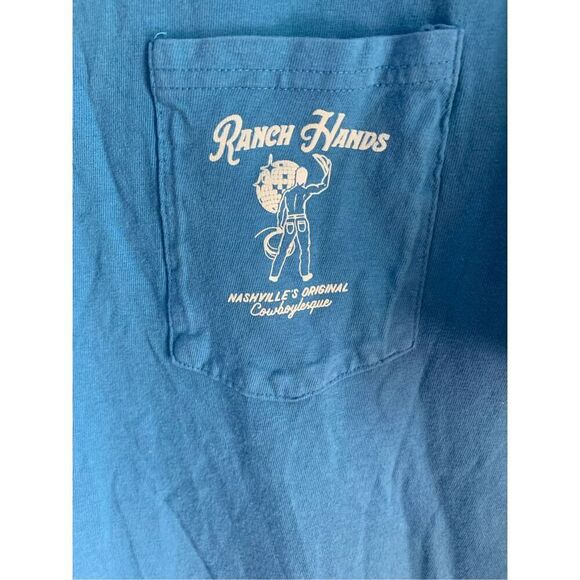 Nashville Ranch Hands Cowboylesque Pocket Tee - Picture 3 of 5
